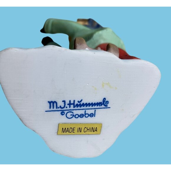 M.J. Hummel Goebel Christmas Ornament "Mail For Santa" Vintage - Picture 9 of 13